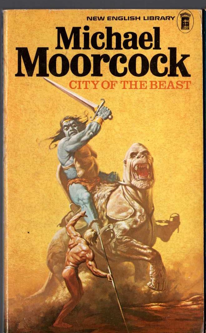 Michael Moorcock  CITY OF THE BEAST front book cover image