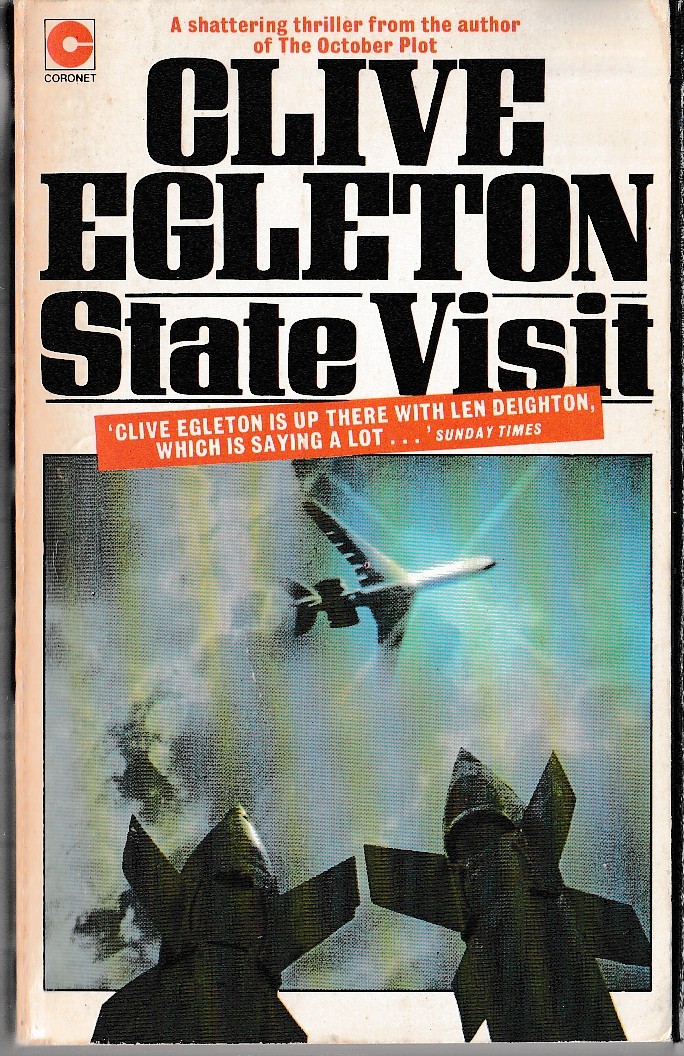 Clive Egleton  STATE VISIT front book cover image