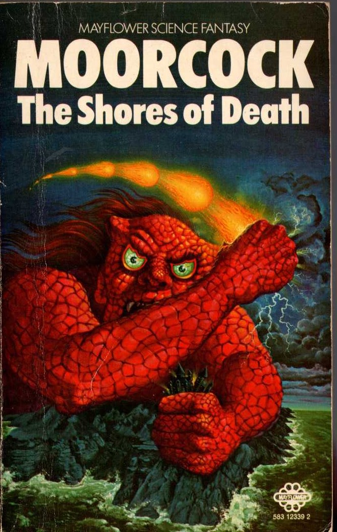 Michael Moorcock  THE SHORES OF DEATH front book cover image