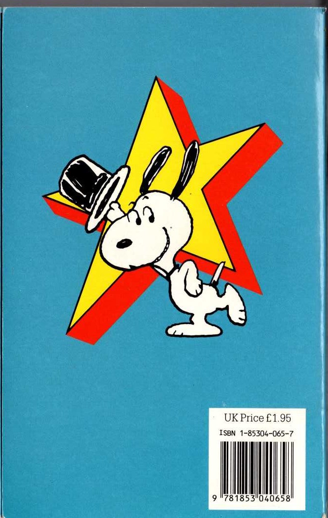 Charles M. Schulz  SNOOPY STARS AS THE BRANCH MANAGER magnified rear book cover image