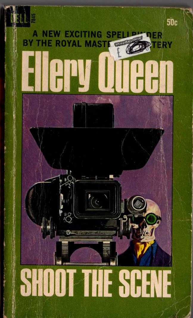 Ellery Queen  SHOOT THE SCENE front book cover image