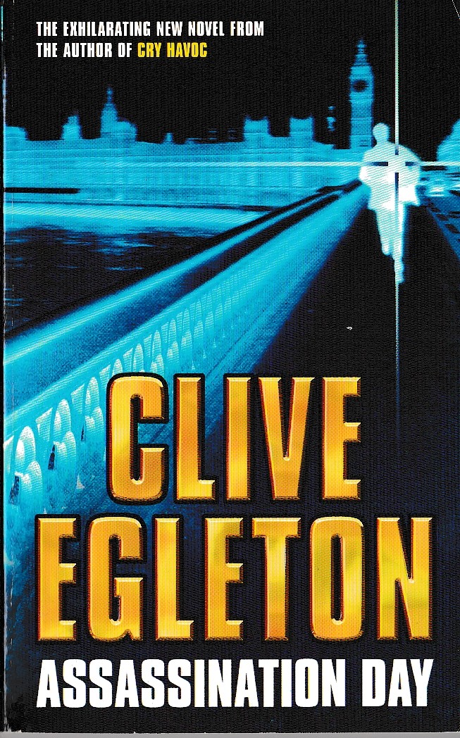 Clive Egleton  ASSASSINATION DAY front book cover image