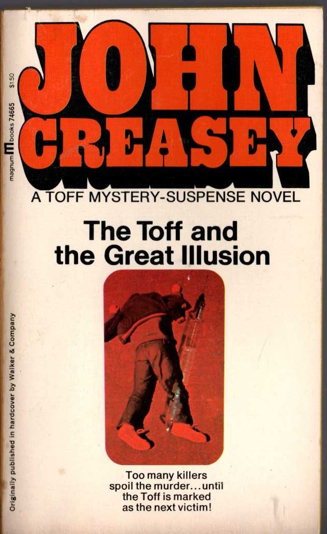 John Creasey  THE TOFF AND THE GREAT ILLUSION front book cover image