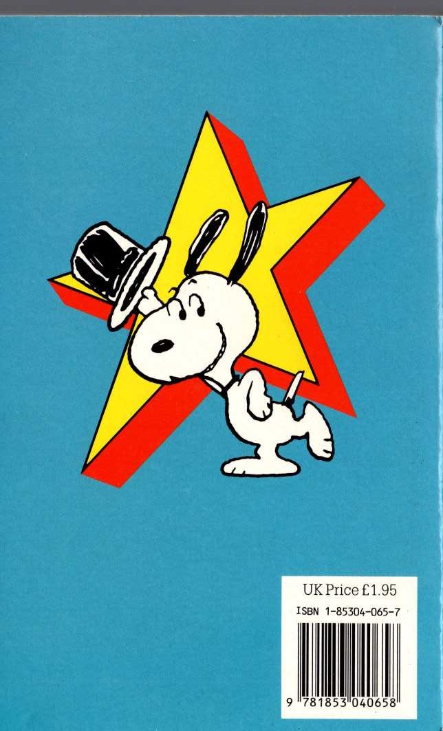 Charles M. Schulz  SNOOPY STARS AS THE BRANCH MANAGER magnified rear book cover image