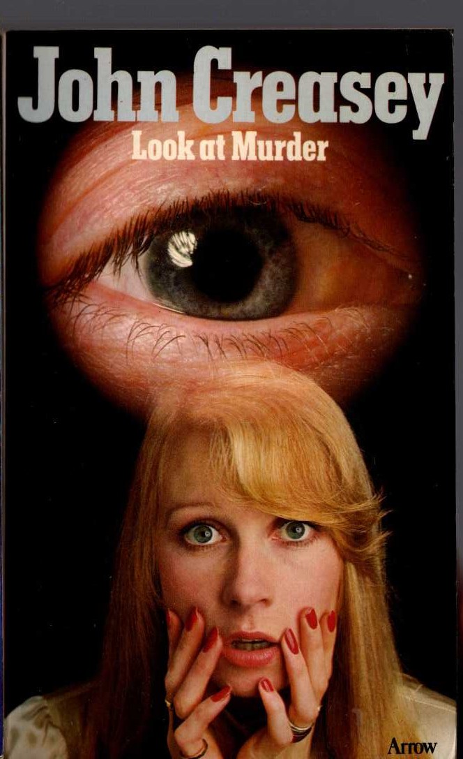 John Creasey  LOOK AT MURDER front book cover image