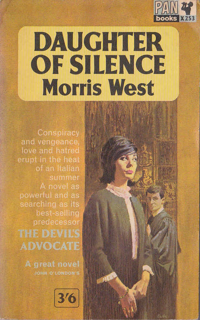 Morris West  DAUGHTER OF SILENCE front book cover image