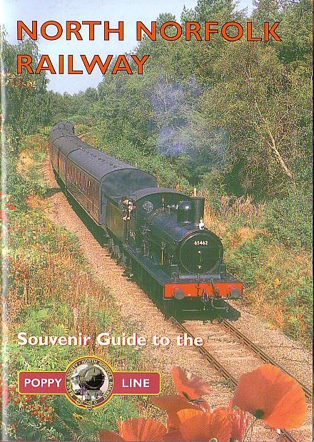 \ NORTH NORFOLK RAILWAY. Souvenir Guide to the Poppy Line by Steve & Debbie Allen front book cover image