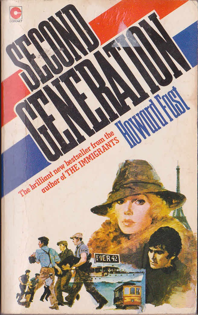 Howard Fast  SECOND GENERATION front book cover image