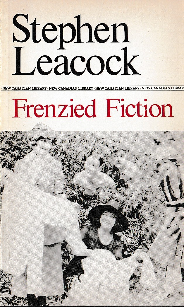 Stephen Leacock  FRENZIED FICTION front book cover image