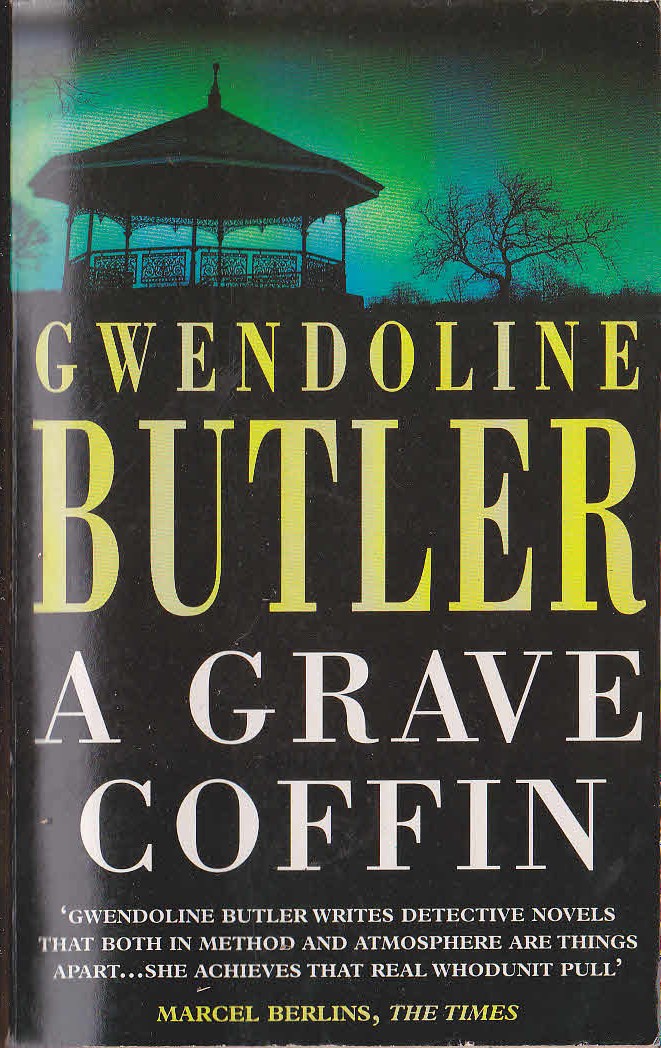 Gwendoline Butler  A GRAVE COFFIN front book cover image