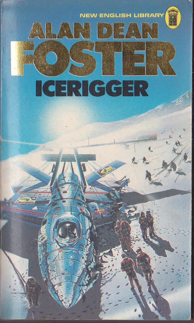 Alan Dean Foster  ICERIGGER front book cover image