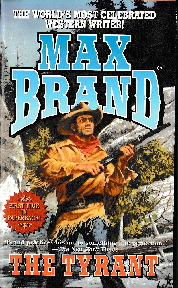 Max Brand  THE TYRANT front book cover image
