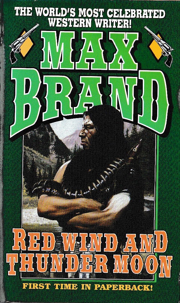 Max Brand  RED WIND AND THUNDER MOON front book cover image