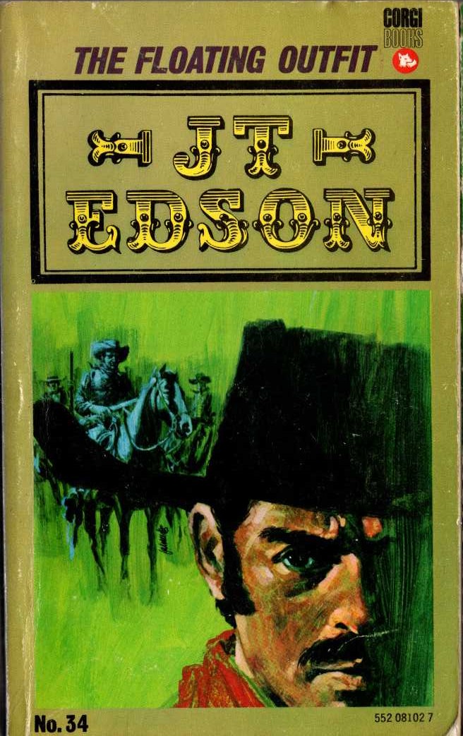 J.T. Edson  THE FLOATING OUTFIT front book cover image