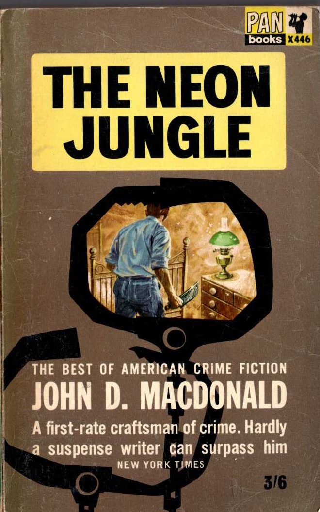 John D. MacDonald  THE NEON JUNGLE front book cover image