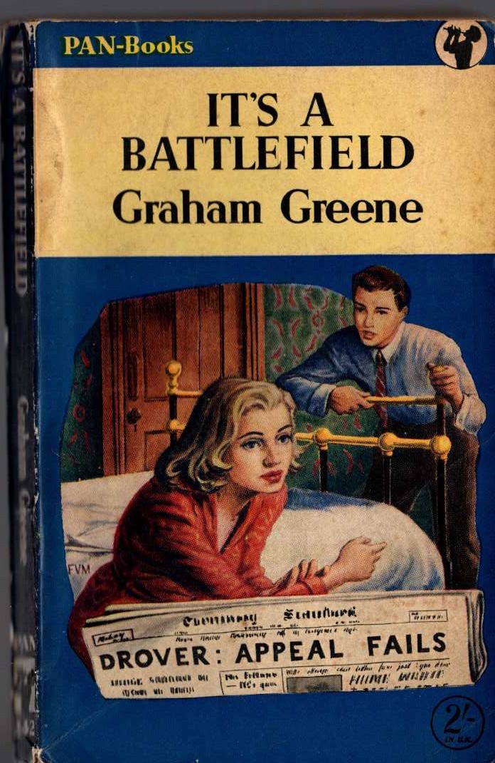 Graham Greene  IT'S A BATTLEFIELD front book cover image