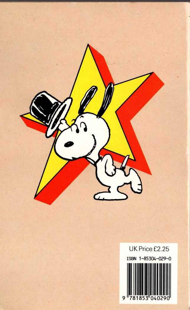 Charles M. Schulz  SNOOPY STARS AS THE LEGAL BEAGLE magnified rear book cover image