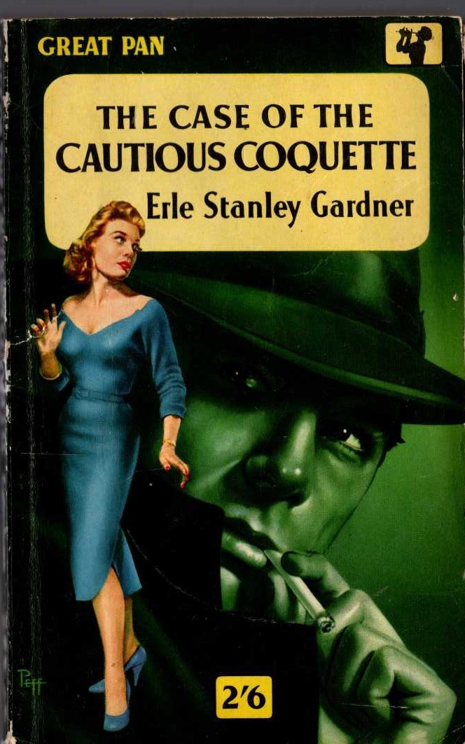 Erle Stanley Gardner  THE CASE OF THE CAUTIOUS COQUETTE front book cover image