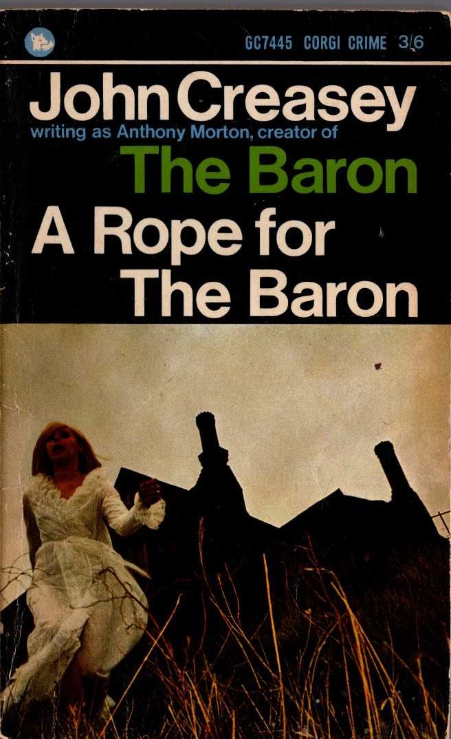 Anthony Morton  A ROPE FOR THE BARON front book cover image