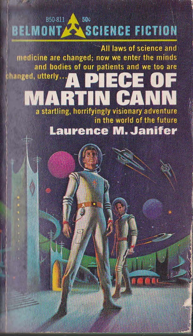 Laurence M. Janifer  A PIECE OF MARTIN CANN front book cover image