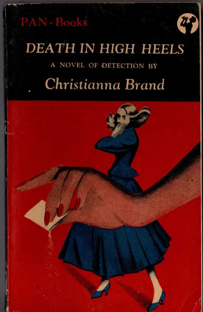 Christianna Brand  DEATH IN HIGH HEELS front book cover image