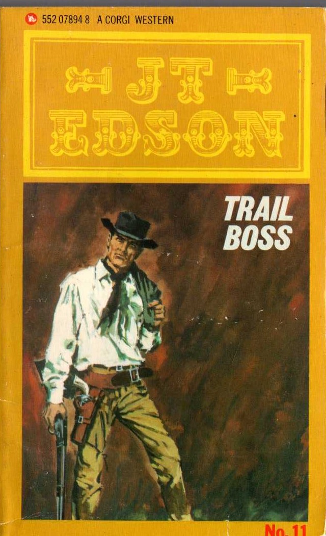 J.T. Edson  TRAIL BOSS front book cover image