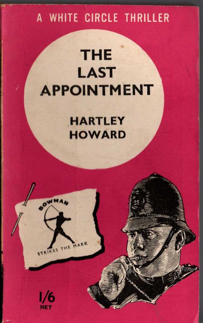 Hartley Howard  THE LAST APPOINTMENT front book cover image