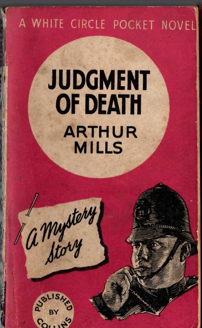 Arthur Mills  JUDGEMENT OF DEATH front book cover image