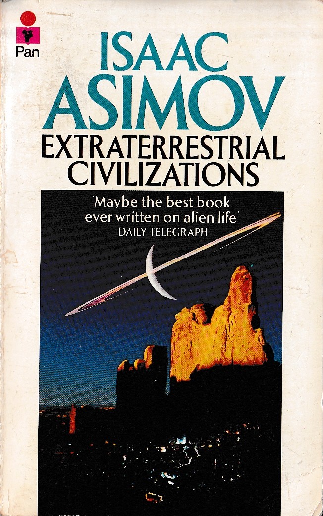 Isaac Asimov (Non-fiction) EXTRATERRESTRIAL CIVILIZATIONS (Non-Fiction) front book cover image
