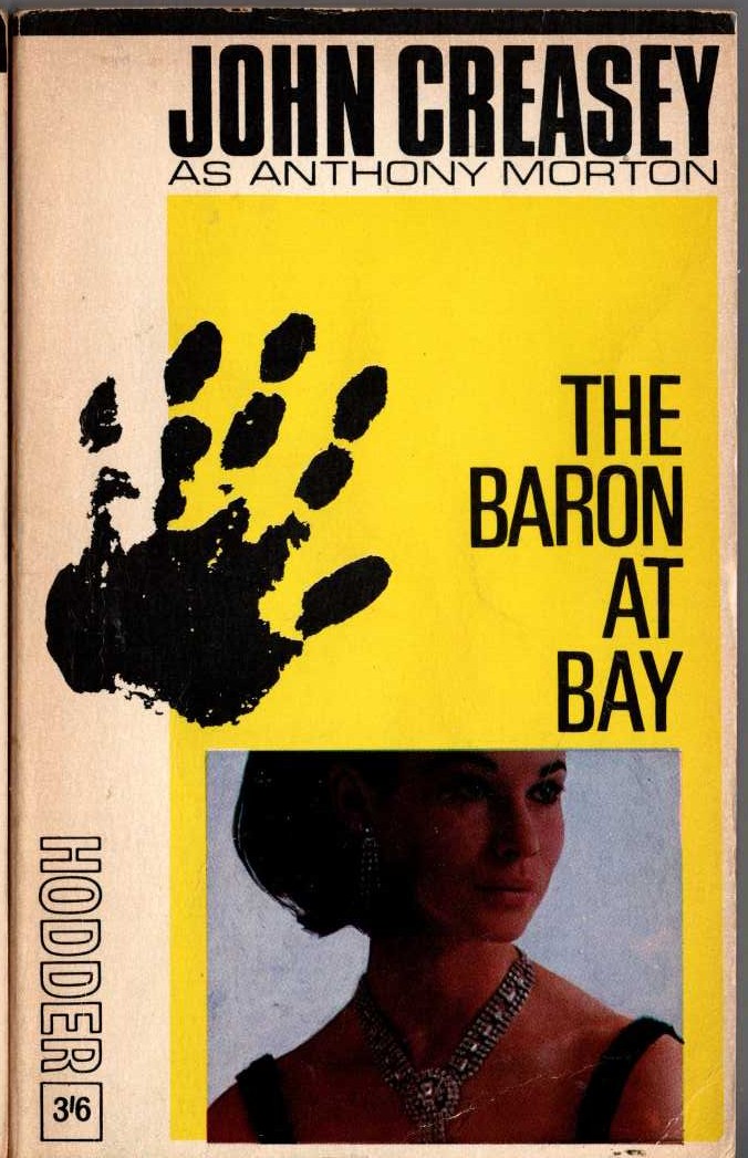 Anthony Morton  THE BARON AT BAY front book cover image