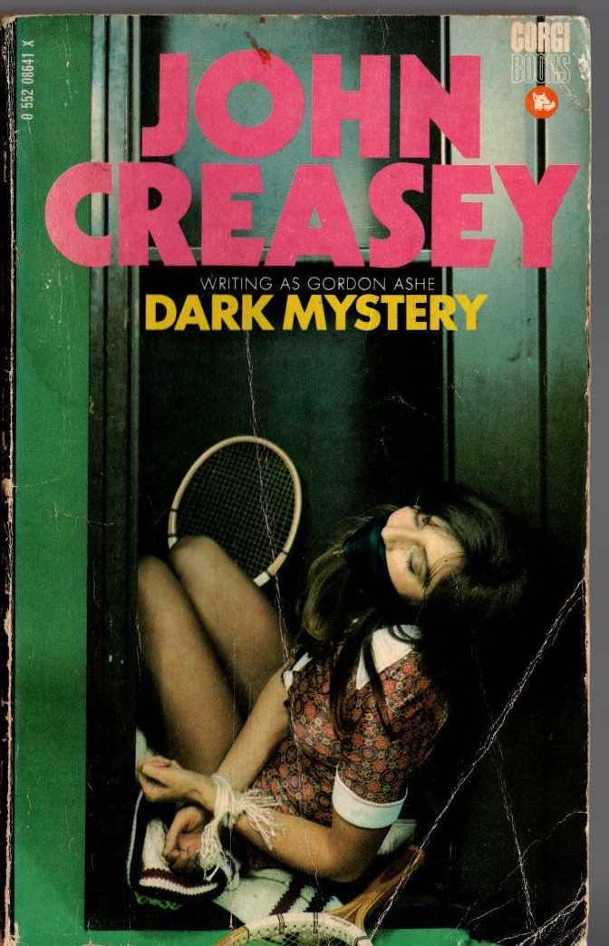 Gordon Ashe  DARK MYSTERY front book cover image