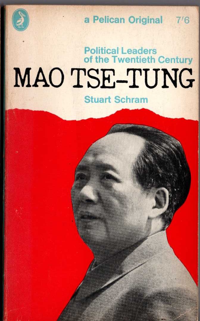 Stuart Schram  MAU TSE-TUNG front book cover image