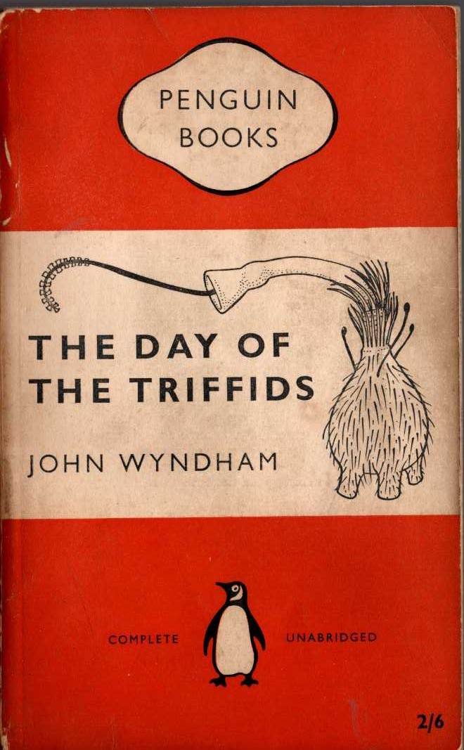 John Wyndham  THE DAY OF THE TRIFFIDS front book cover image