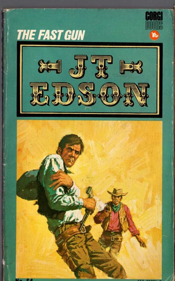 J.T. Edson  THE FAST GUN front book cover image