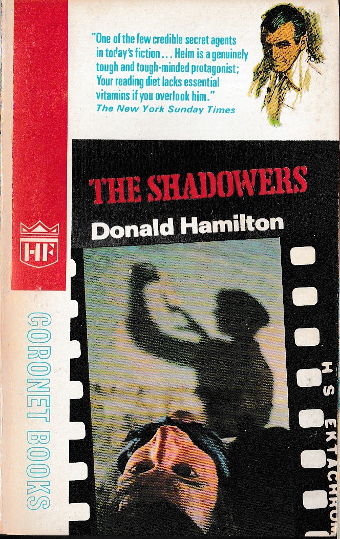 Donald Hamilton  THE SHADOWERS front book cover image