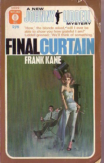 Frank Kane  FINAL CURTAIN front book cover image
