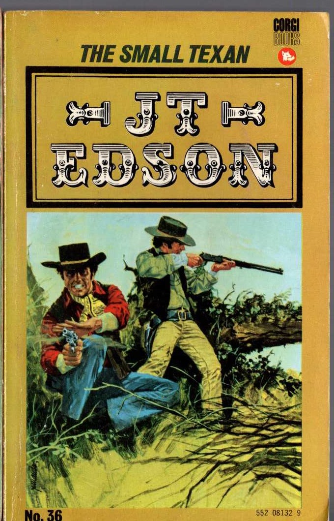 J.T. Edson  THE SMALL TEXAN front book cover image