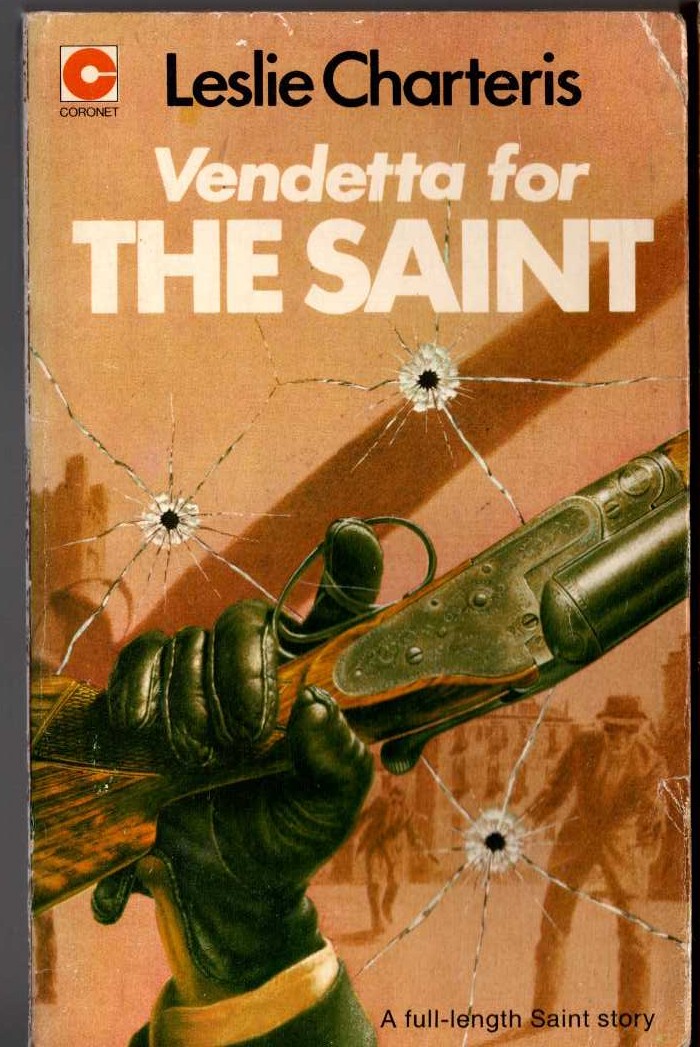 Leslie Charteris  VENDETTA FOR THE SAINT front book cover image