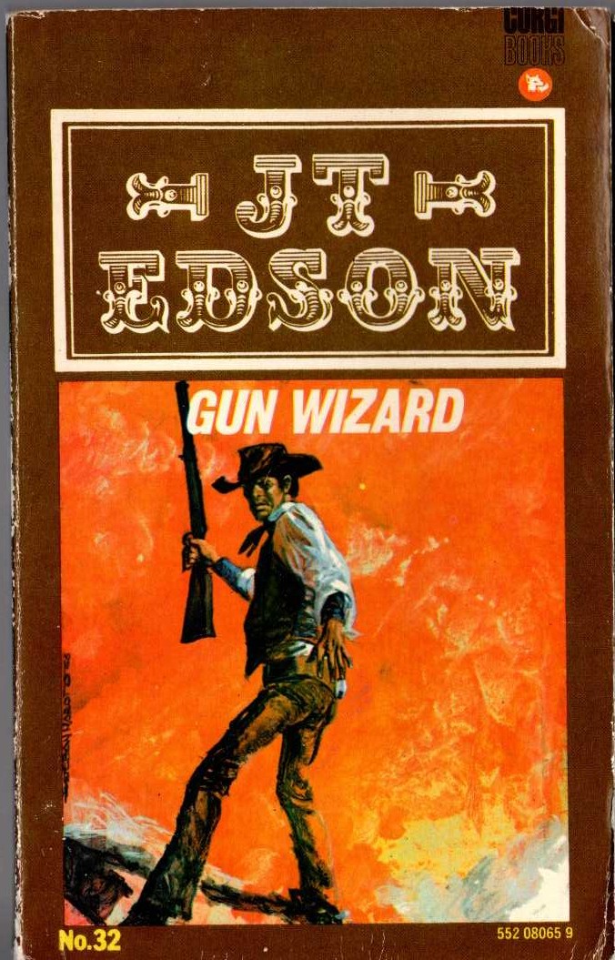 J.T. Edson  GUN WIZARD front book cover image