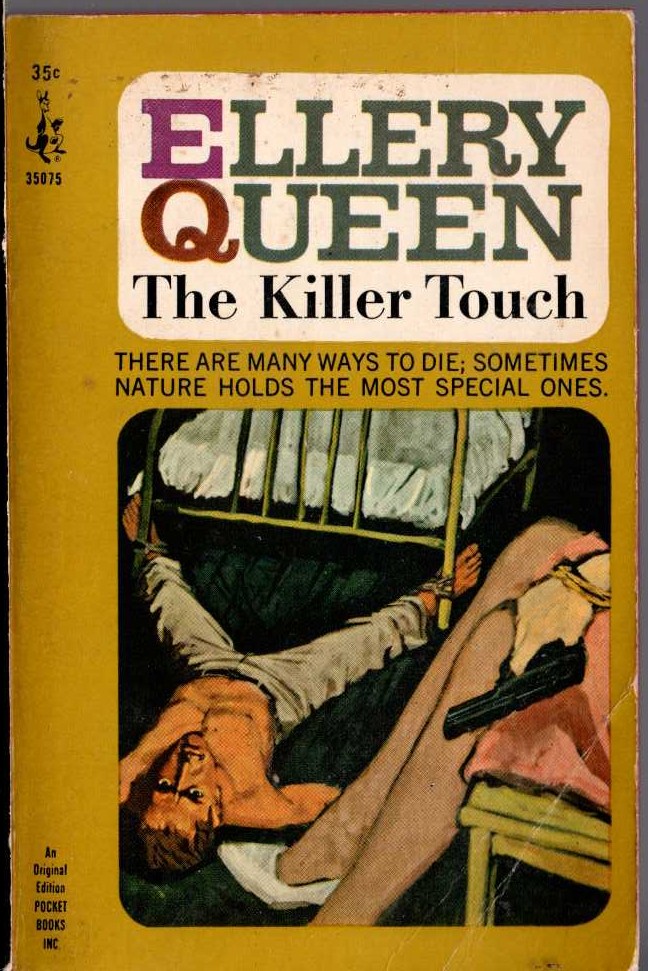 Ellery Queen  THE KILLER TOUCH front book cover image