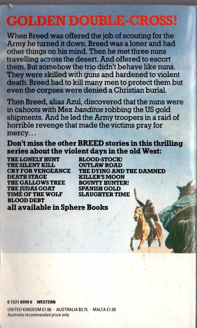 James A. Muir  BREED 16: BAD HABITS magnified rear book cover image