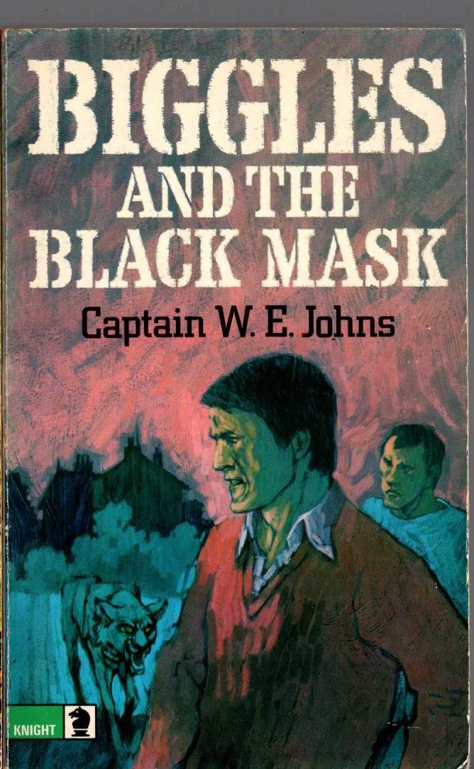 Captain W.E. Johns  BIGGLES AND THE BLACK MASK front book cover image