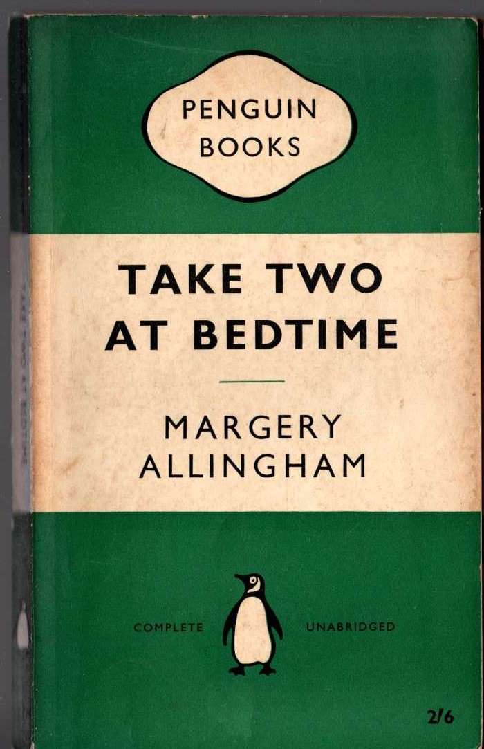 Margery Allingham  TAKE TWO AT BEDTIME front book cover image