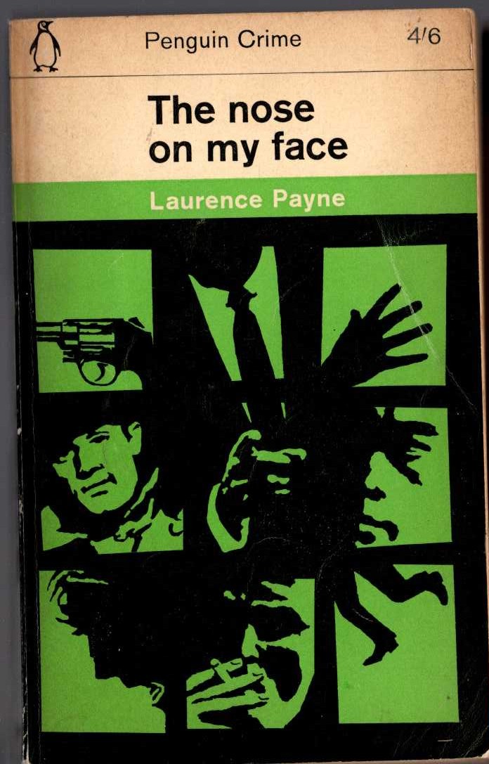Laurence Payne  THE NOSE ON MY FACE front book cover image