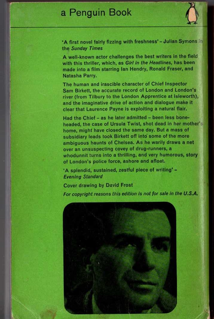 Malcolm Muggeridge THE INFERNAL GROVE<BR>
    Fontana 1975 (312pp) rear cover image