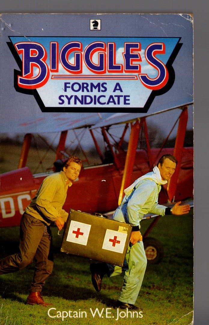 Captain W.E. Johns  BIGGLES FORMS A SYNDICATE front book cover image