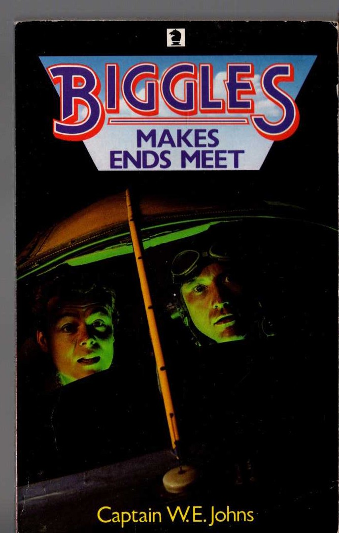 Captain W.E. Johns  BIGGLES MAKES ENDS MEET front book cover image