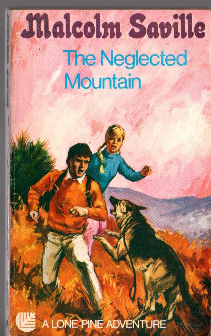 Malcolm Saville  THE NEGLECTED MOUNTAIN front book cover image
