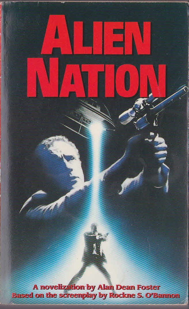 Alan Dean Foster  ALIEN NATION (James Caan) front book cover image