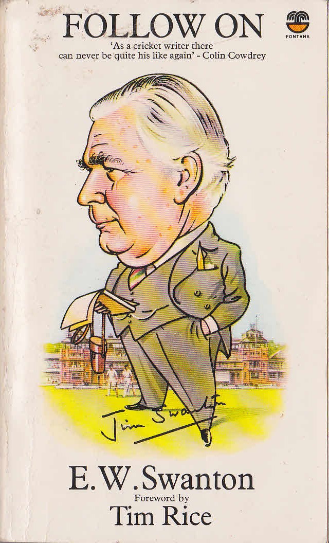 E.W. Swanton  FOLLOW ON front book cover image